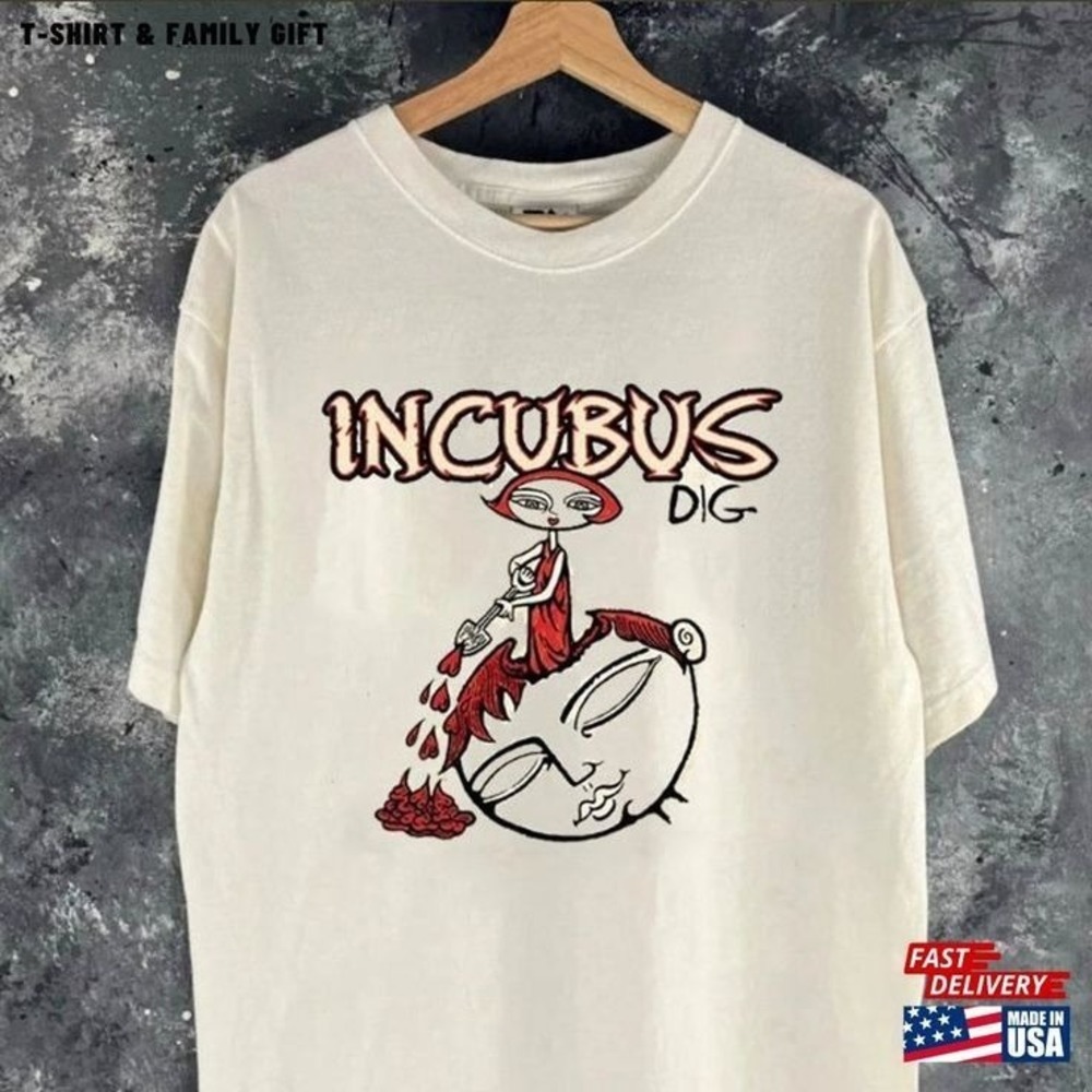Incubus Dig Tee Gift Unisex